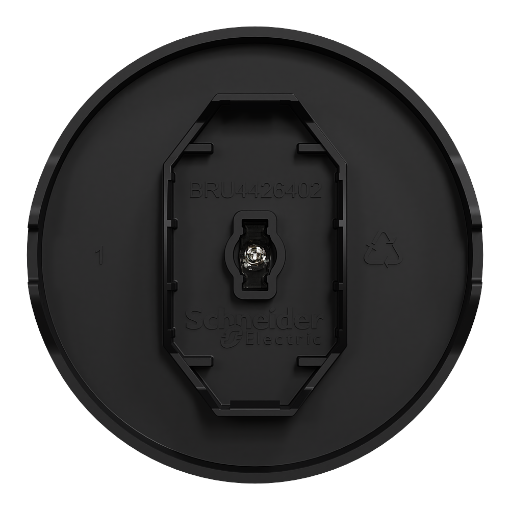 Odace enjo VV poussoir lumineux noir